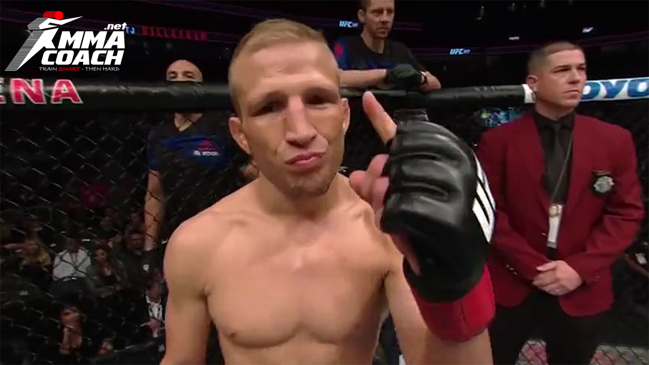 TJ Dillashaw's takedown study