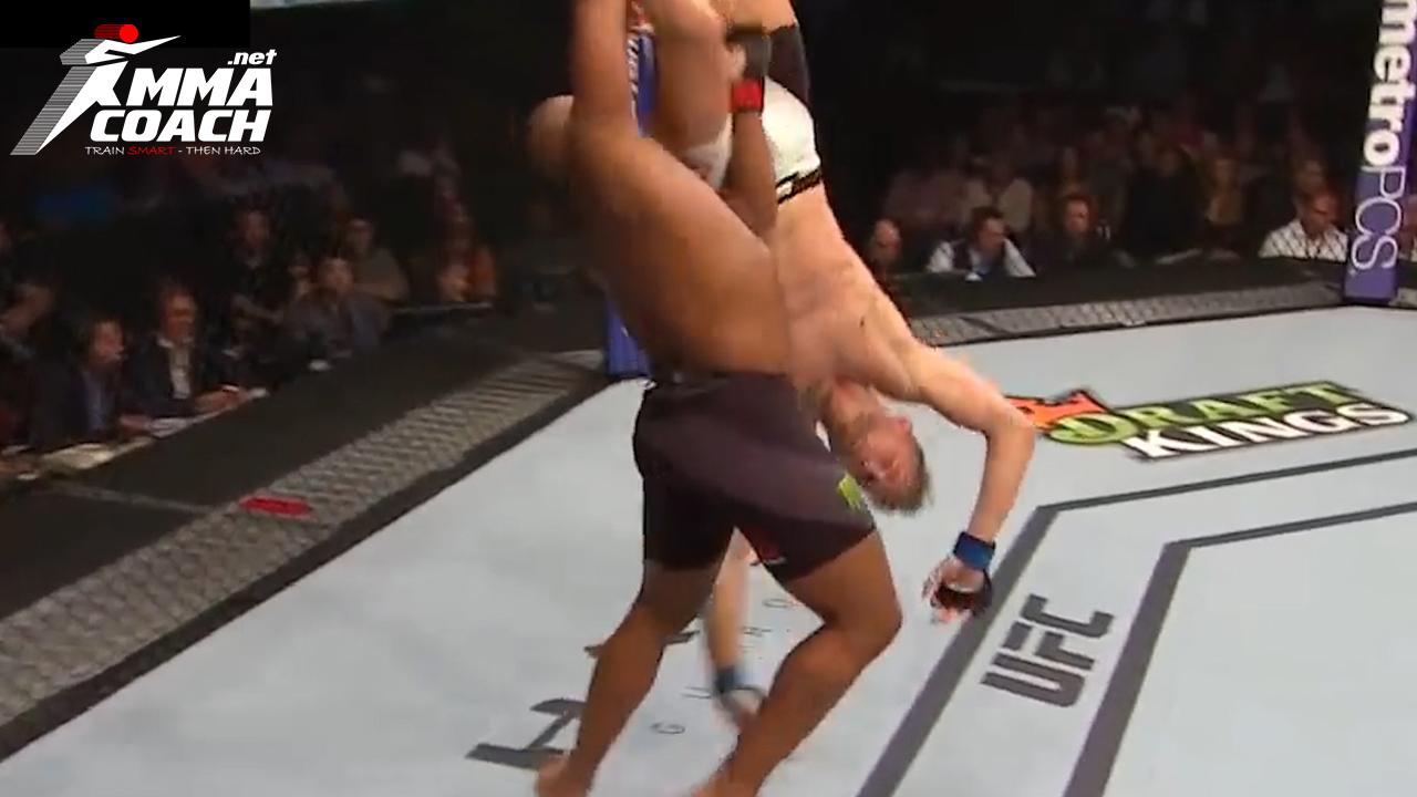 Daniel Cormier's 4 single leg finishes