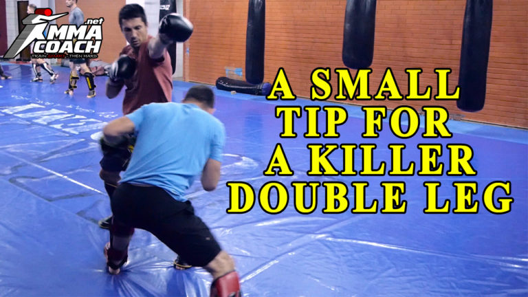 A small tip to MASSIVELY improve your Double Leg Takedown