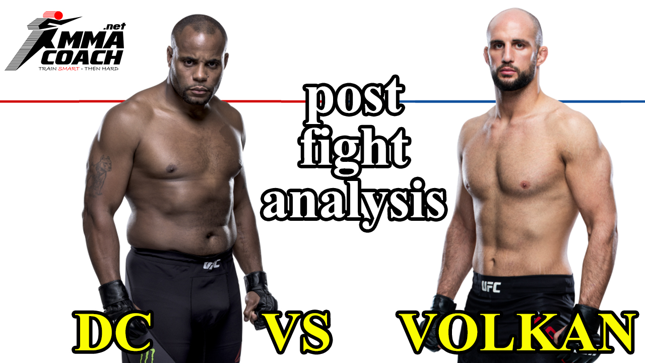 Daniel Cormier VS Volkan Oezdemir: post-fight analysis