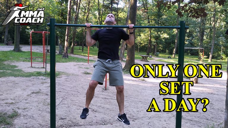 How to get STRONGER with ONLY ONE SET per day