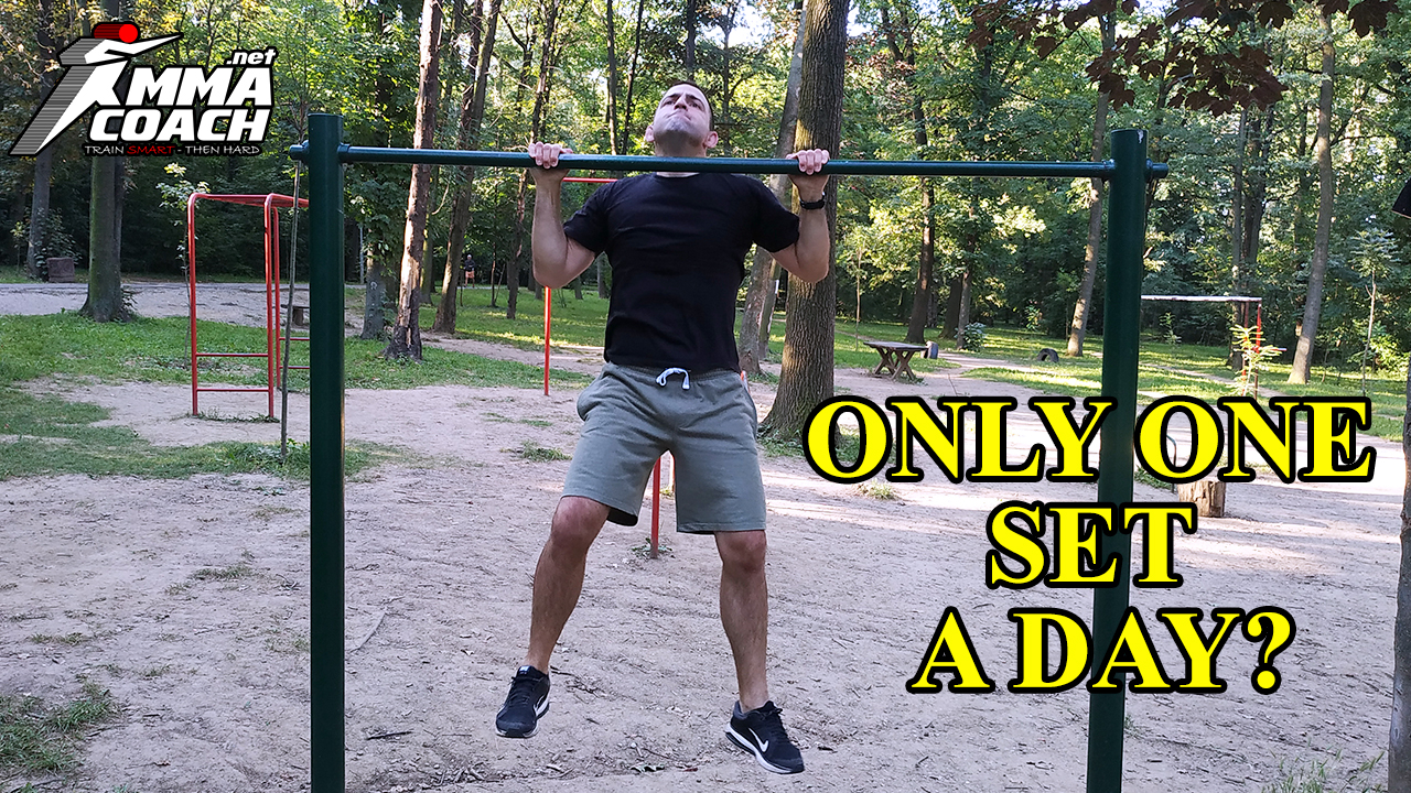 How to get stronger with one set per day